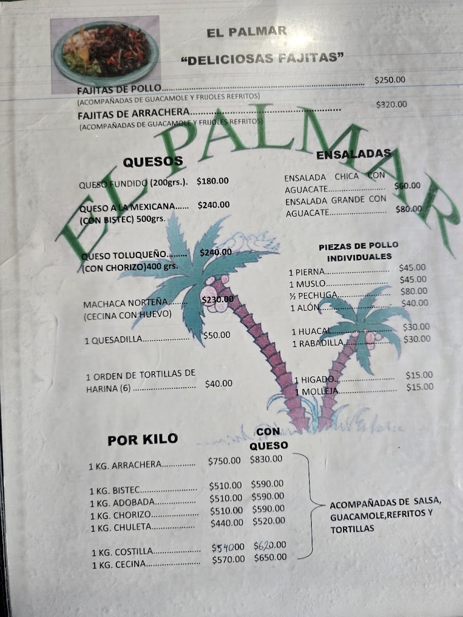 Chicken Soup, Meat Tacos, Beer Menu - Image 2